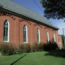 side of church
